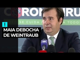 Maia debocha de Weintraub no Banco Mundial