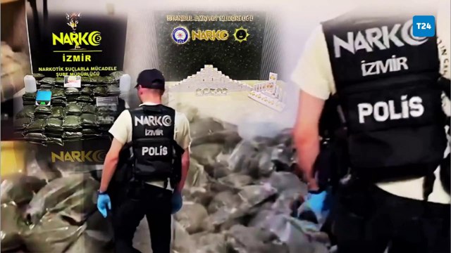 Bakan Yerlikaya duyurdu; üç ilde eş zamanlı operasyonlarda, yüzlerce kg uyuşturucu ele geçirildi