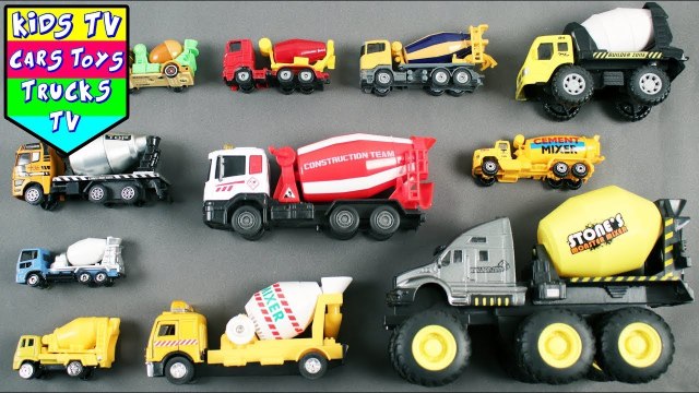 🚜 Learn About Cement Mixer Trucks & More Construction Vehicles – Fun for Kids! 🚒🧱