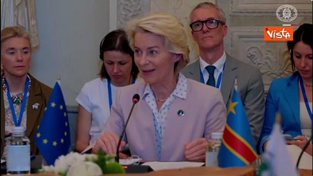 Von der Leyen: Piano Mattei esempio perfetto per dare forma al Global Gateway