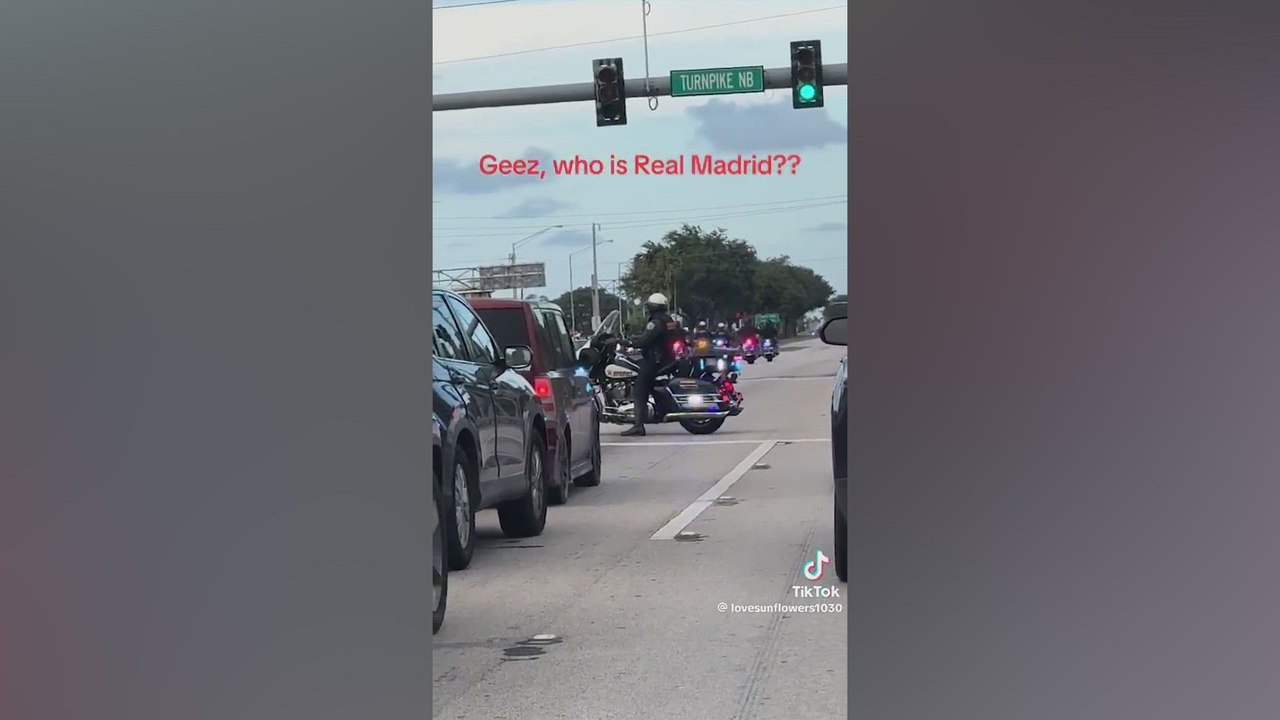 Real Madrid shuts down Palm Beach traffic during Club World Cup madness