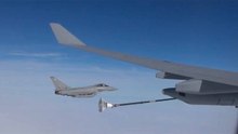Video: RAF Voyager betankt britischen Typhoon und französischen Mirage 2000 während gemeinsamer Übung