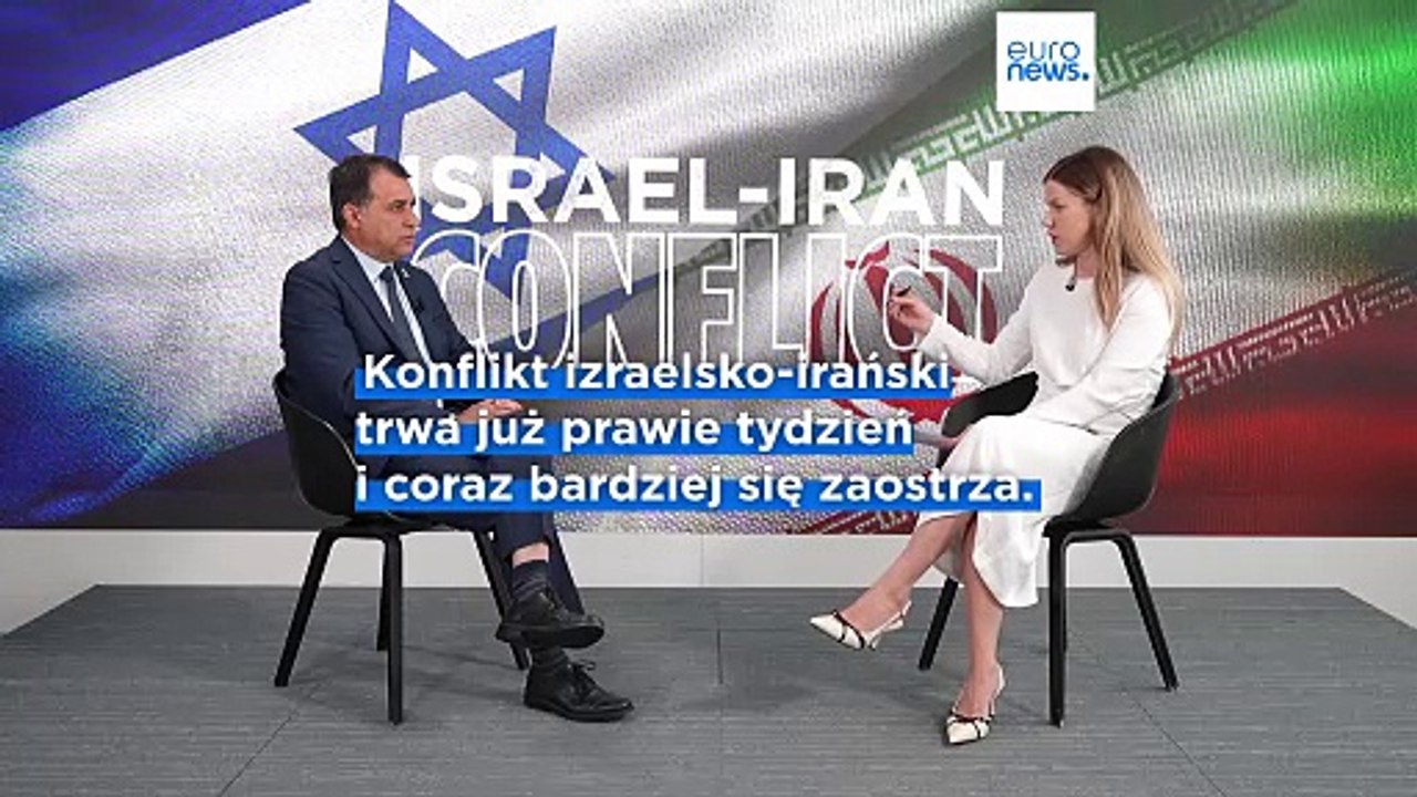 "Iran jest również zagrożeniem dla Europy" ambasador Izraela przy UE i NATO mówi Euronews