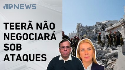 Irã impõe condições para negociar e recusa discutir mísseis balísticos; Beraldo e Marcus comentam