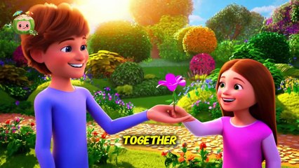 Together We Have Fun Song | Animated Song for Children