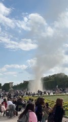 Small Tornado Forms in Luxembourg Garden, Paris