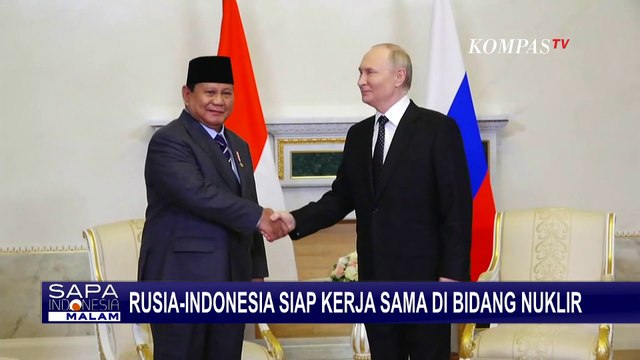 Prabowo Bertemu Putin, Rusia-Indonesia Siapkan Kerja Sama Bidang Nuklir?