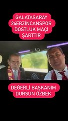Dursun Özbek: "Galatasaray'ı Erzincan'a getireceğim"