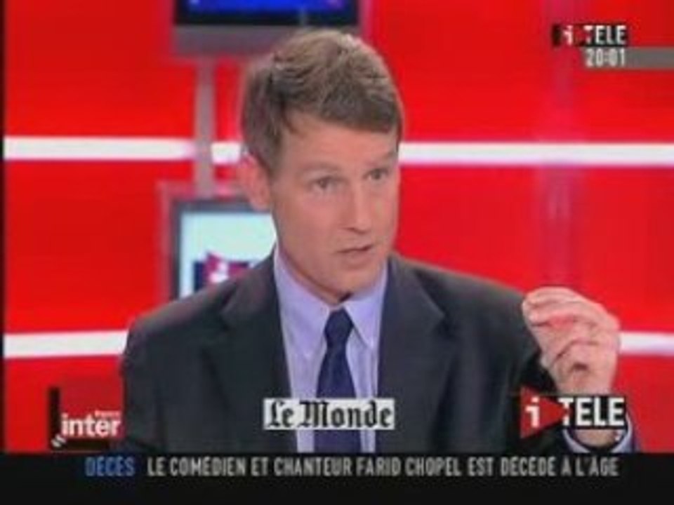 Vincent Peillon à I>Télé - Partie 3 - 21.04.2008