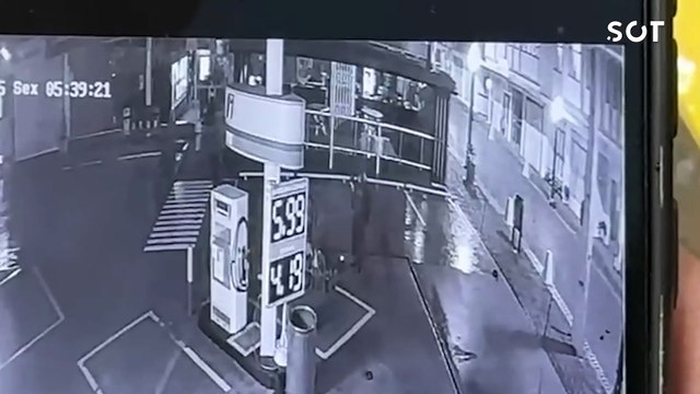 Imagens de câmeras registram assassinato brutal no centro de Cascavel