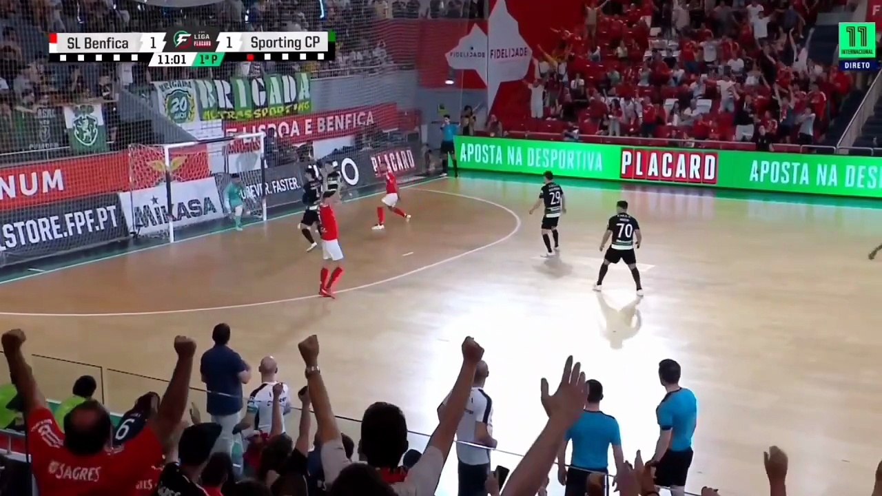 SL Benfica 1-3 Sporting - Liga Placard de Futsal - Final jogo 02