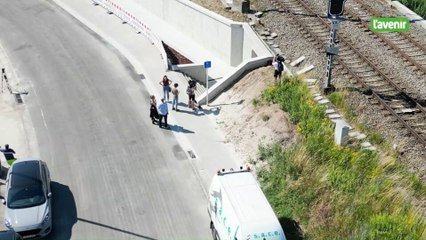 Inauguration d'un passage sous voie à Milmort