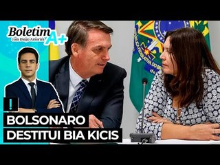 Bolsonaro destitui Bia Kicis