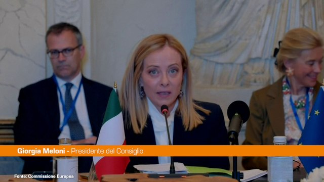 Piano Mattei, Meloni Rafforzare l'Africa significa rafforzare l'Ue