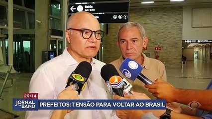 Políticos que estavam em Israel desembarcam em Natal (RN)