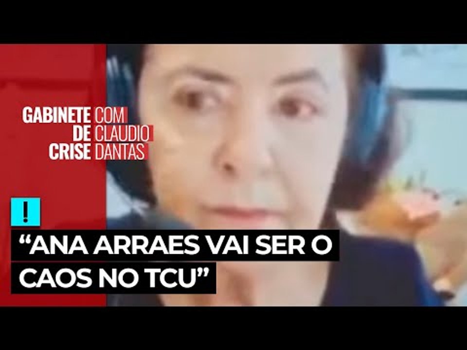 Áudio vaza, e servidor critica futura presidente do TCU: "Vai ser o caos"