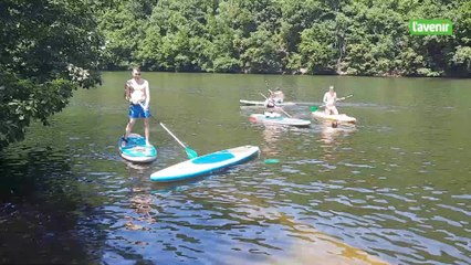 Kayak et paddle au lac de Nisramont