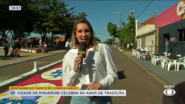 Piquerobi (SP) tem a maior festa de Corpus Christi do oeste paulista