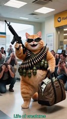 "When a Cute Cat Becomes a Robot – Unexpected Twist! #CatRobot #RobotCat #CuteCat #CatLovers" ✅