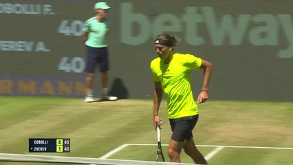 Halle - Malgré une envie pressante, Zverev soulagé