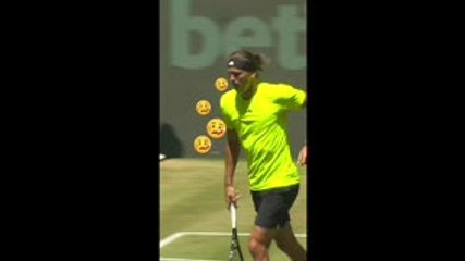 Halle - L'envie pressante de Zverev en plein match