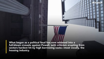 Anti-Powell Crusade Rages On As Housing Sector Demands Fed Chair Resignation