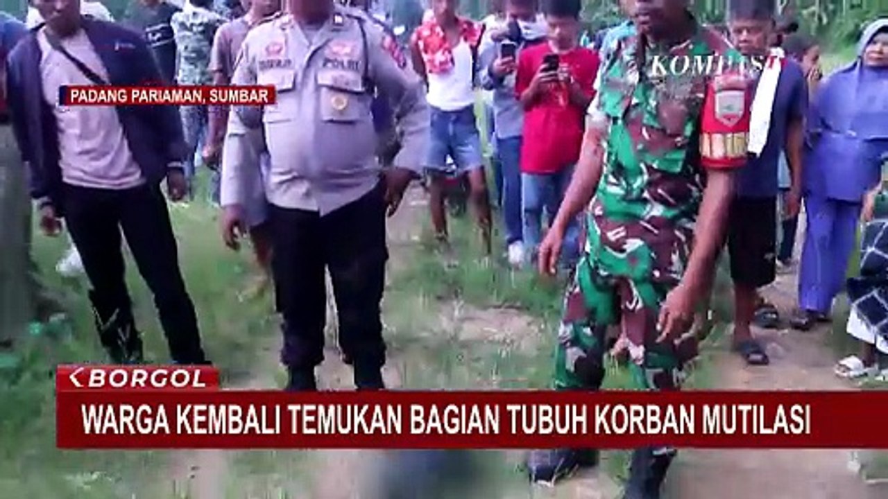 Geger! Warga Padang Pariaman Kembali Temukan Potongan Tubuh Korban Mutilasi
