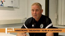 Alun Armstrong “delighted” to be named Gateshead Manager