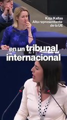 Irene Montero se enfrenta a la demente Kaja Kallas, y le suelta a la cara lo que no quiere oír.