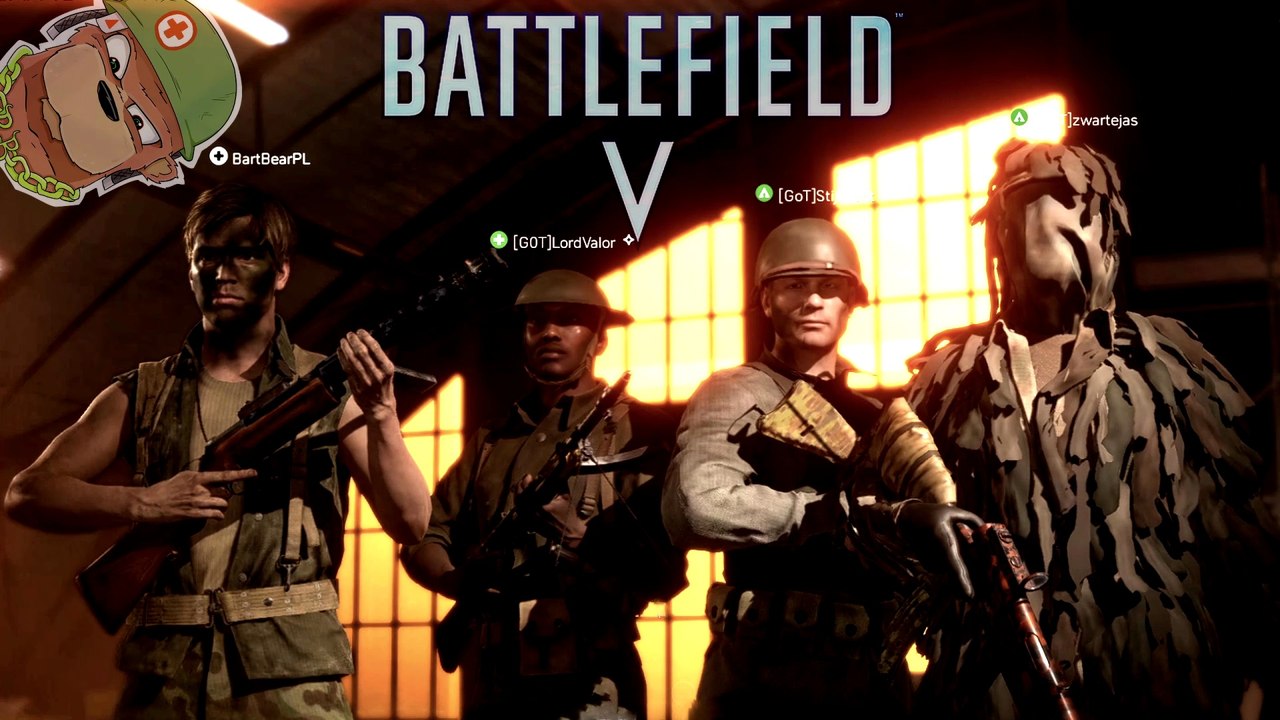 [BFV] BATTLEFIELD 5 - One round playing Medic with GOT(s)