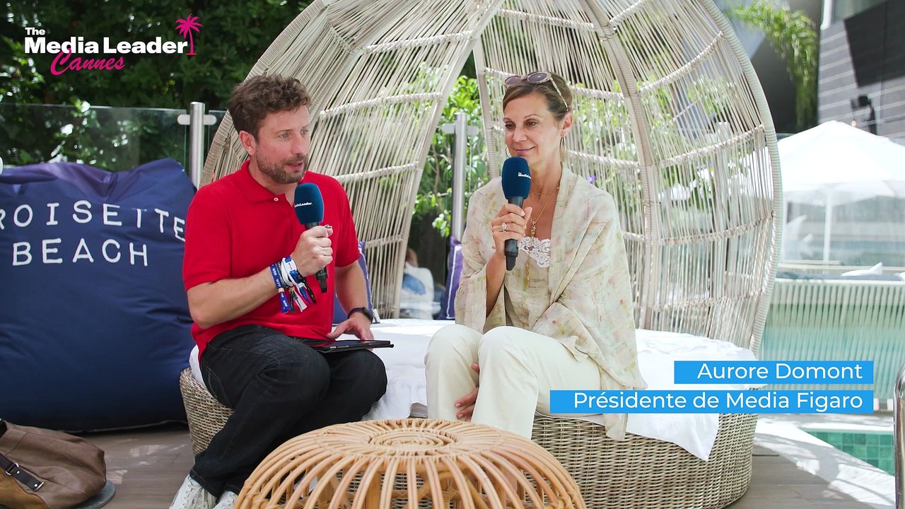 Cannes Lions 2025  Talk Video - The Media Leader Cannes - Aurore Domont (Media Figaro) Partie 2