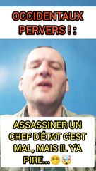 OCCIDENTAUX PERVERS ! : ASSASSINER UN CHEF D'ÉTAT C'EST MAL, MAIS IL Y'A PIRE...😵‍💫🤯#USA #Assassinat #mort #iran #AliKhamenei #ayatollah #Khamenei #Trump #Netanyahou