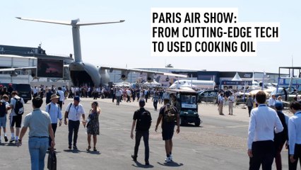 Paris Air Show: From simulation innovation to recycled cooking oil