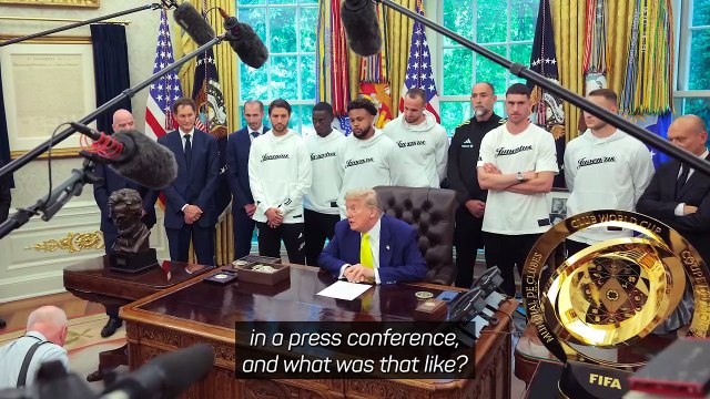 'I had no choice, I had to go!' - Weah not impressed with Juve's 'weird' White House visit