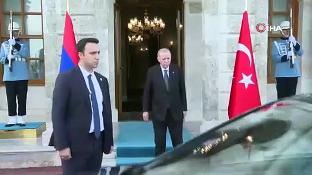 Cumhurbaşkanı Erdoğan, Ermenistan Başbakanı Nikol Paşinyan’ı kabul etti