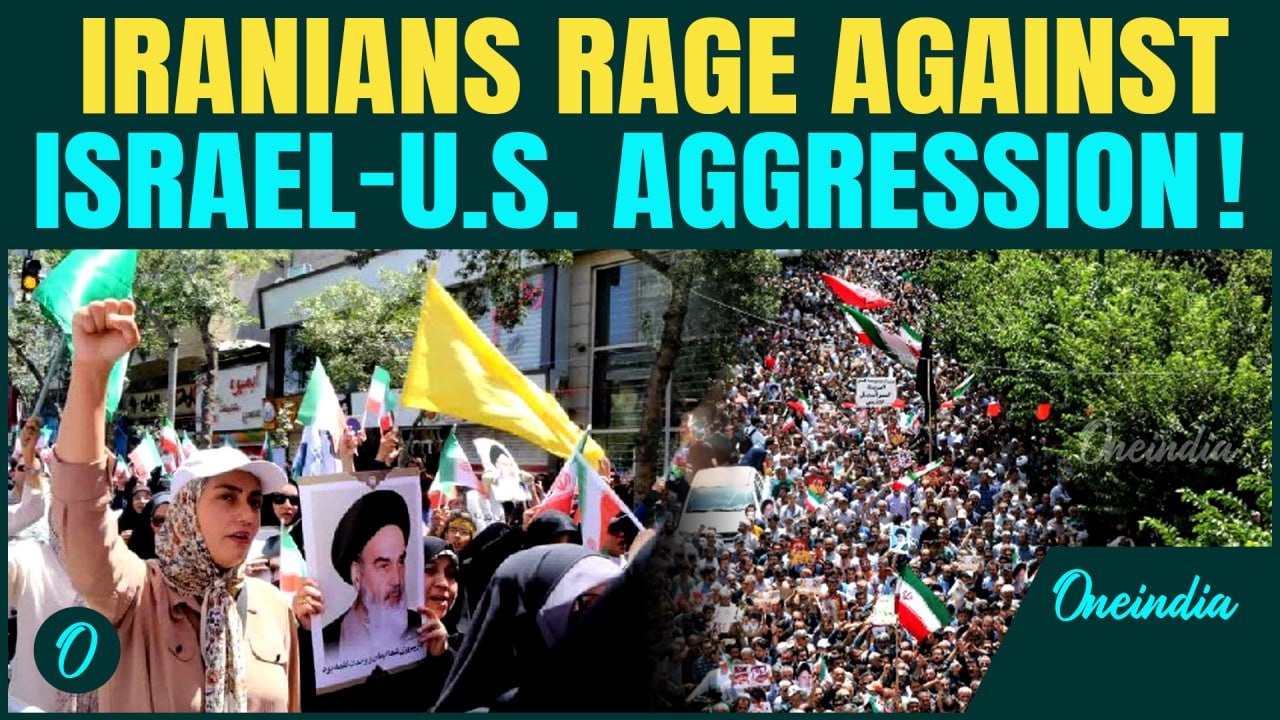 ‘DEATH to the ZIONIST Regime’ | MILLIONS Rally in Iran Against Israeli-American STRIKES