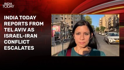 Ground report: Iran launches 35 missiles at Israel, roads deserted in Tel Aviv