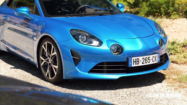 Alpine A110 thermique contre MG Cyberster électrique, il n'y a pas match ??