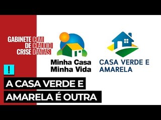 A casa verde e amarela é outra