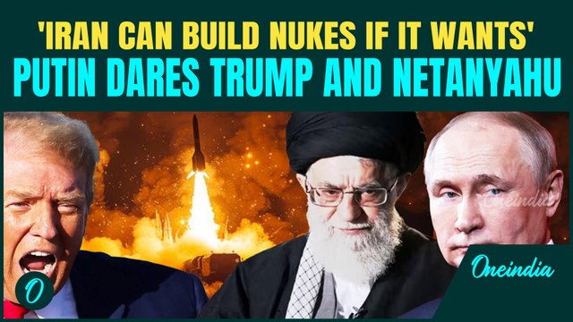 Breaking: Putin SIDES With Iran Over NUKES; Goes Against Trump and Netanyahu: ‘Iran has Right to…’