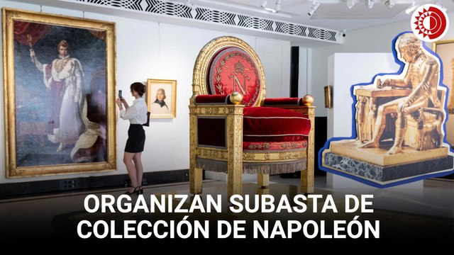 París: Organizan subasta de colección de Napoleón