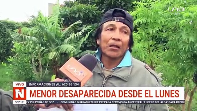 MENOR DESAPARECIDA DESDE EL LUNES