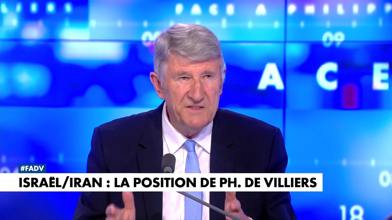 Philippe de Villiers : «L’Iran a pour vocation d’imposer au monde la charia»