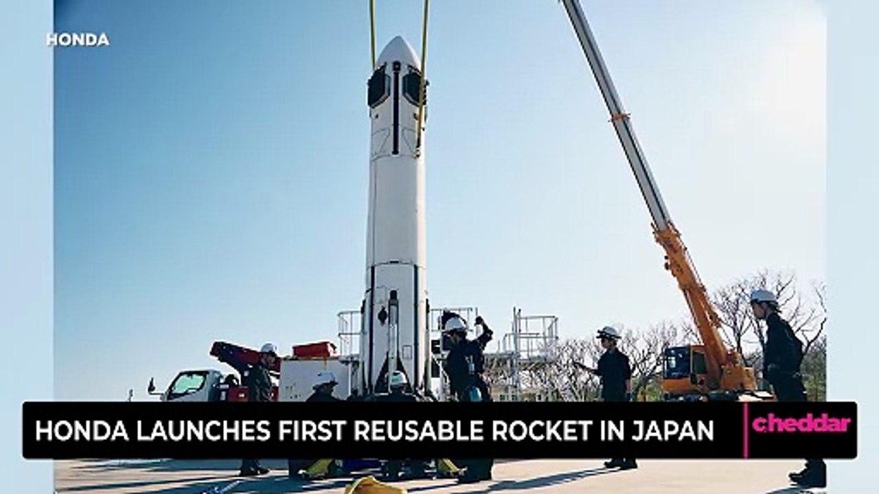 Honda Launches First Reusable Rocket in Japan