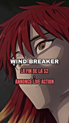 La saison 2 de Wind Breaker est enfin terminée et pour l’occasion on a eu l’annonce d’un live action !