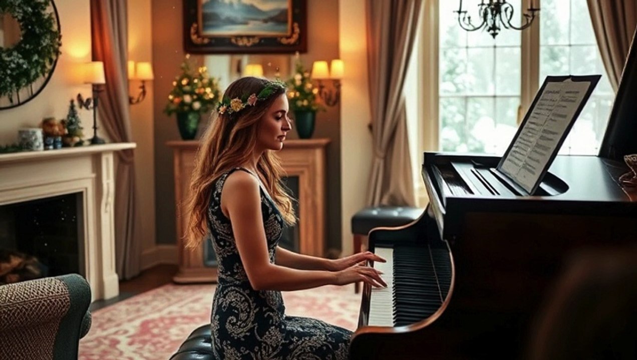 Epic Piano Orchestra with Attractive Females│Female Pianists│Invitingly Dressed Beauties│Piano Vibe