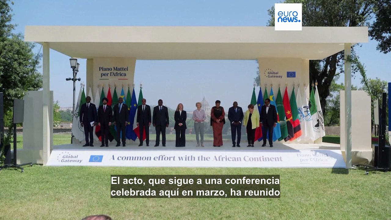 Italia y la UE lanzan una alianza estratégica con África con acuerdos por 1.200 millones de euros