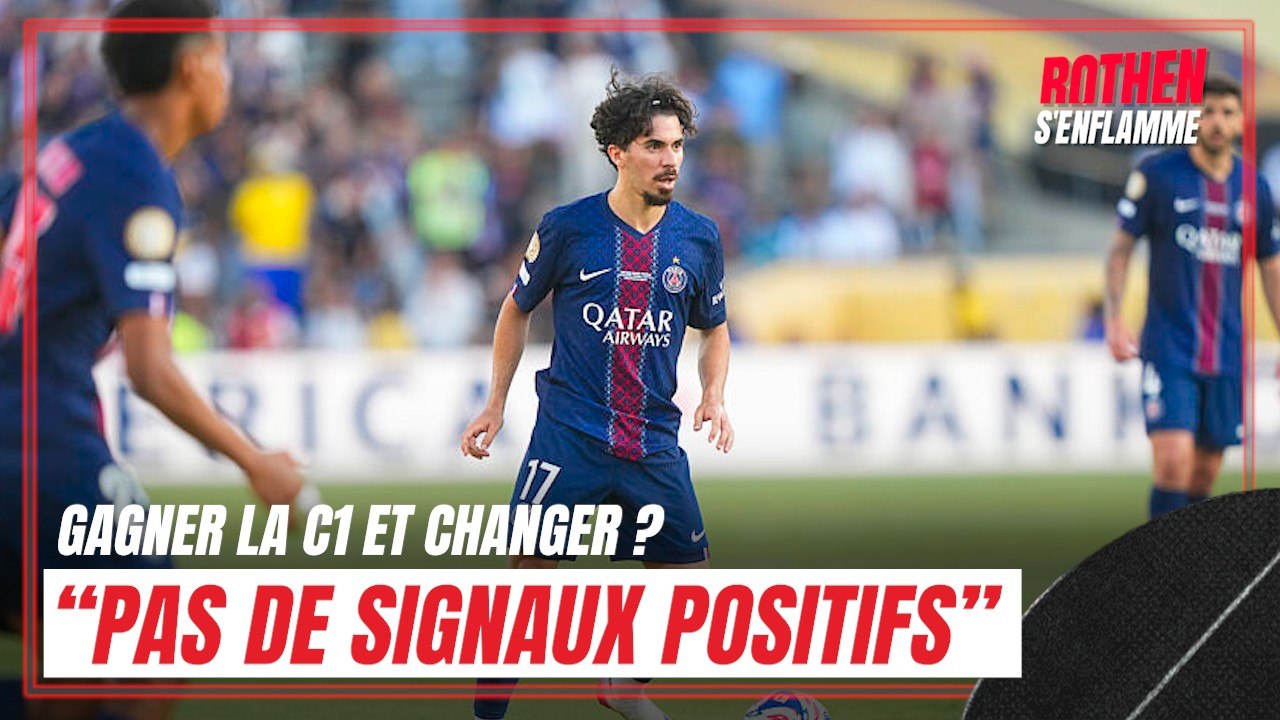 PSG, la C1 et puis ? "Aberrant de tout changer" juge Rothen, Petit pas d'accord