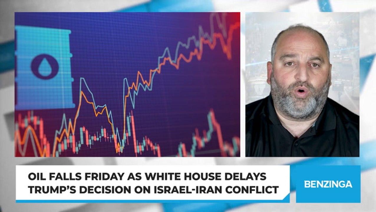 Oil Falls Friday as White House Delays Trump’s Decision on Israel-Iran Conflict