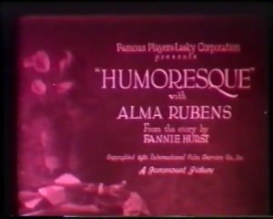 Humoresque (1920) – A Silent Drama of Music and Sacrifice